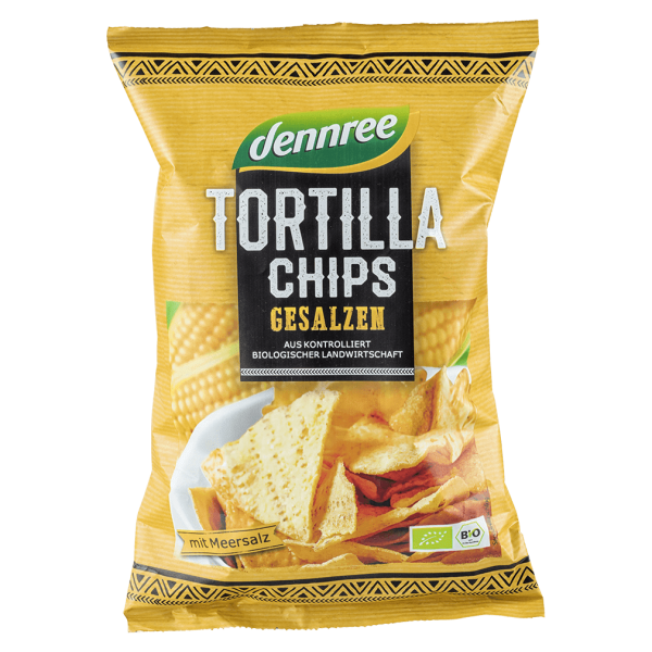 dennree Bio Tortilla Chips gesalzen