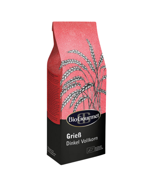BioGourmet Bio Dinkelgrieß Vollkorn, 500g