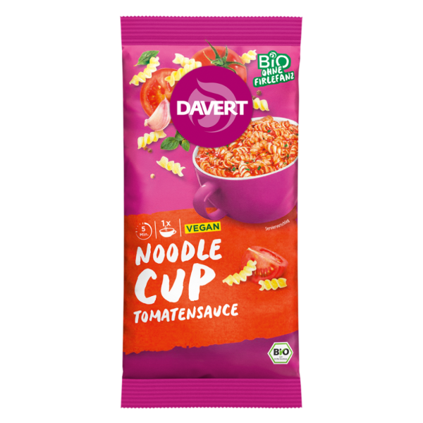 Davert Bio Noodle-Cup Tomatensauce