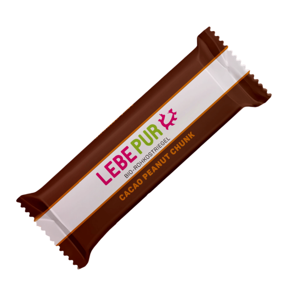Lebepur  Bio-Riegel Cacao Peanut Chunk MHD 27.12.2023