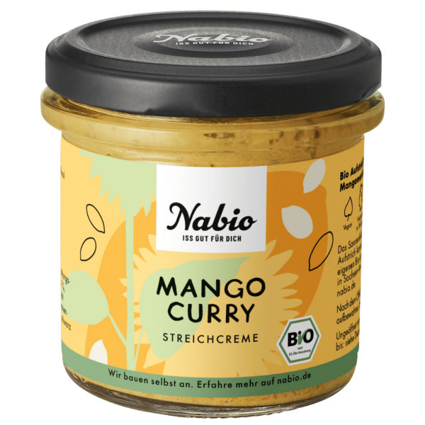 NAbio Bio Streich Creme Mango Curry