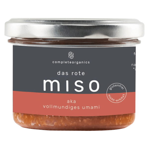 Completeorganics Bio rotes miso, unpasteurisiert