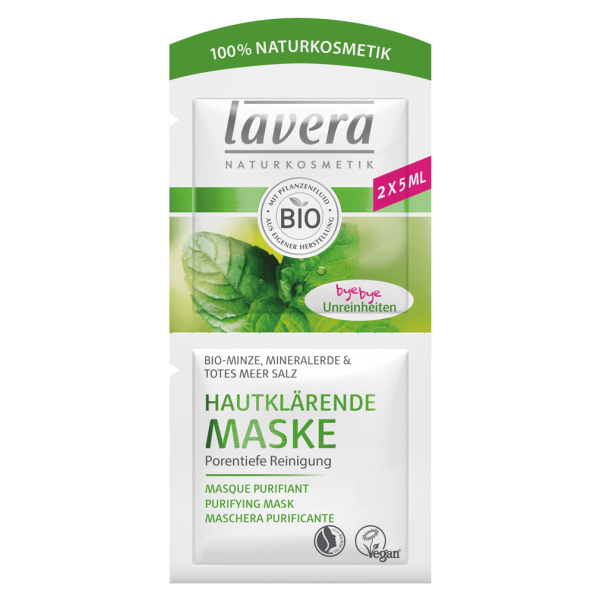 Hautklärende Maske Minze