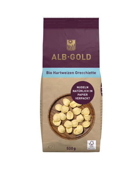 Alb-Gold Bio Hartweizen Pasta Orecchiette