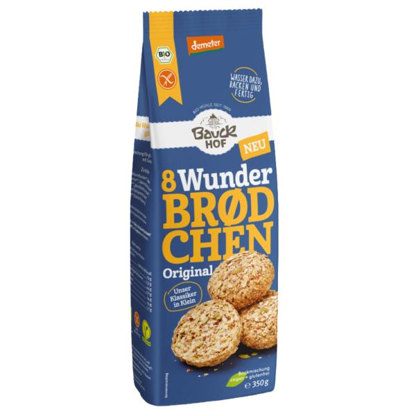 Bauckhof  Bio Wunderbrödchen Original glutenfrei, 350 g