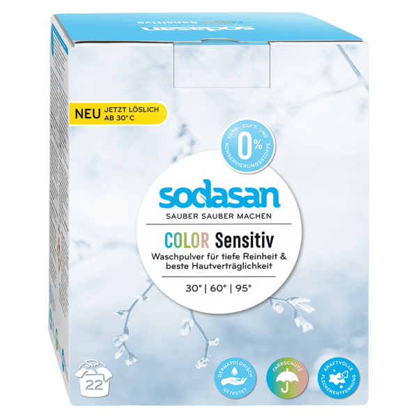 Sodasan Color Waschpulver Sensitiv