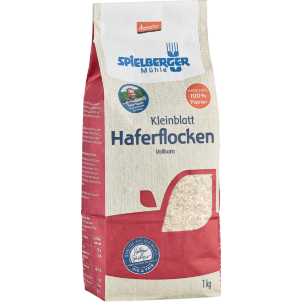 Spielberger Bio Haferflocken Kleinblatt, demeter
