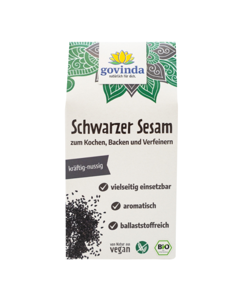 Govinda Bio Sesam schwarz, 200g