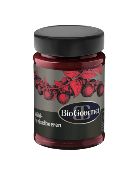 BioGourmet Bio Wild-Preiselbeeren, 200g