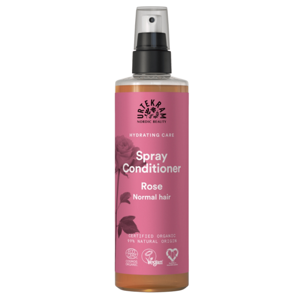 Urtekram Rose Spray Conditioner Normal hair, 250 ml