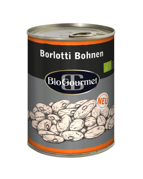 BioGourmet Bio Borlotti Bohnen, 400g