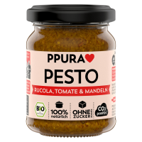 PPura PPura Bio Pesto Rucola, Tomate, Mandel PPura PPura Bio Pesto Rucola, Tomate, Mandel