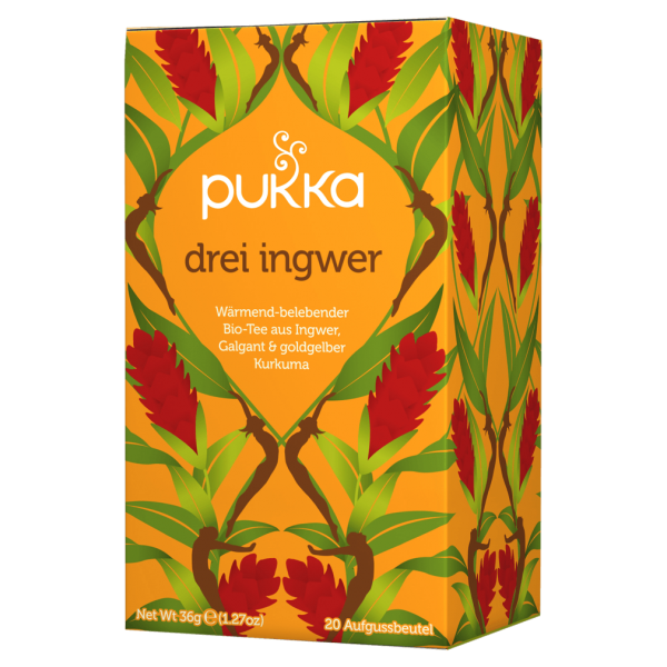 Pukka Bio Drei Ingwer Tee