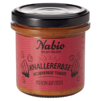 NAbio Bio Protein-Aufstrich Kichererbse Tomate 140g NAbio Bio Protein-Aufstrich Kichererbse Tomate 140g