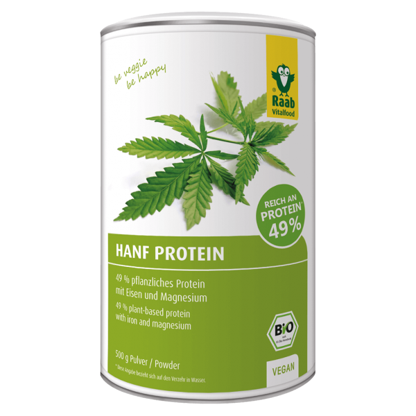 Bio Hanfproteinpulver, 500g