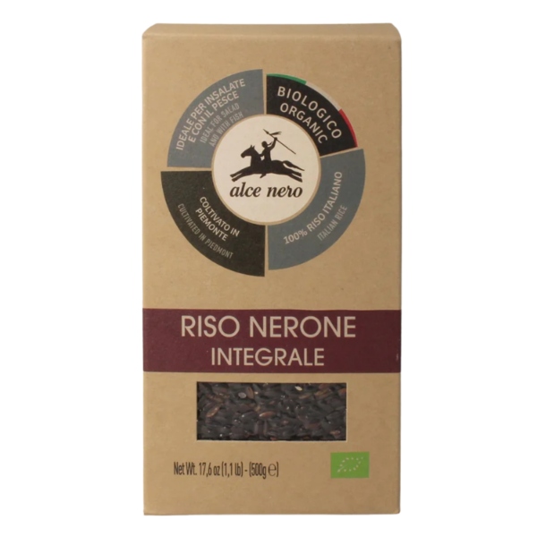 Alce Nero Bio Schwarzer Vollkornreis Nerone, 500g