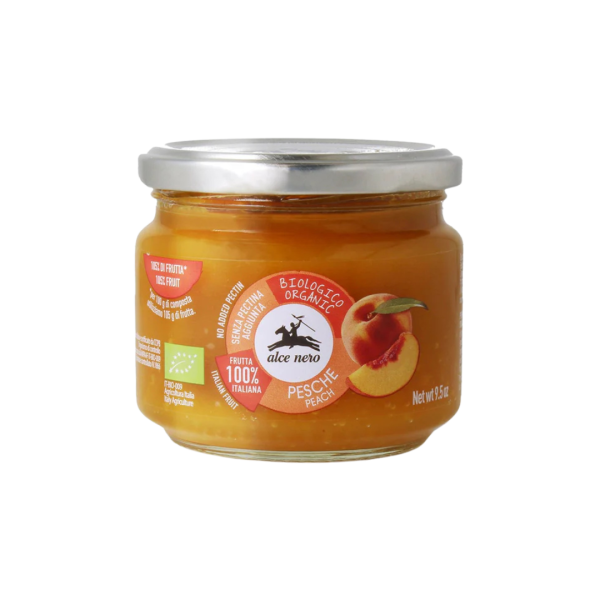 Alce Nero Bio Fruchtzubereitung mit Pfirsichen, 270g
