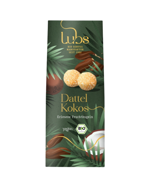 Lubs Bio Dattel Kokos Fruchtkonfekt