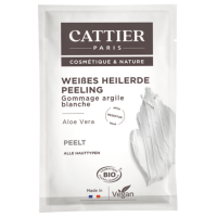 Cattier Weiße Heilerde Peeling Aloe Vera, 12,5ml Cattier Weiße Heilerde Peeling Aloe Vera, 12,5ml