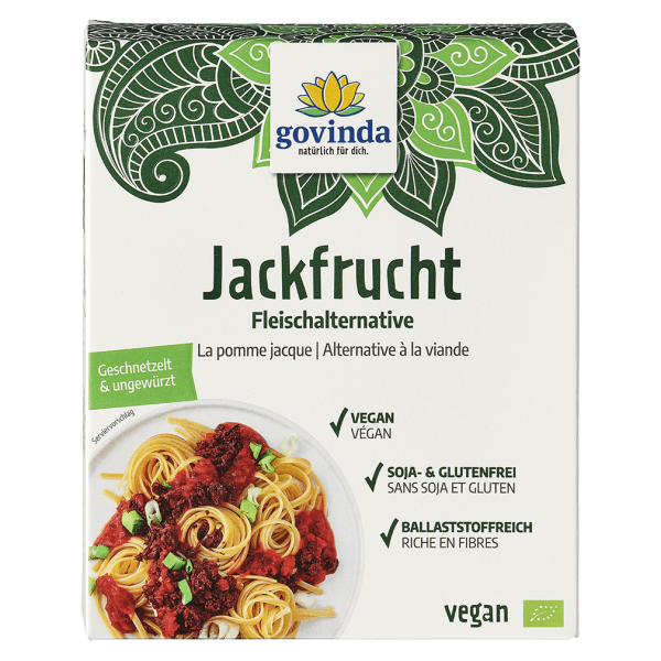 Govinda Bio Jackfrucht Fleischalternative Schnetzel