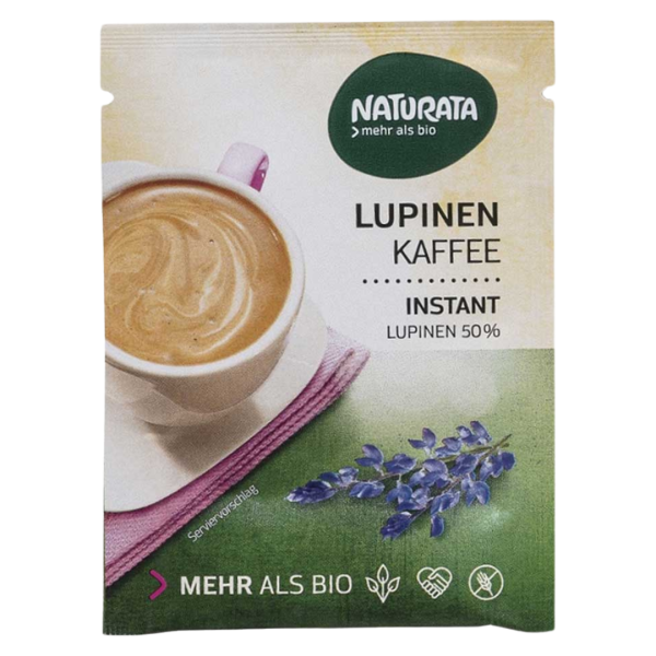 Naturata Bio Lupinenkaffee, instant, Portionsbeutel