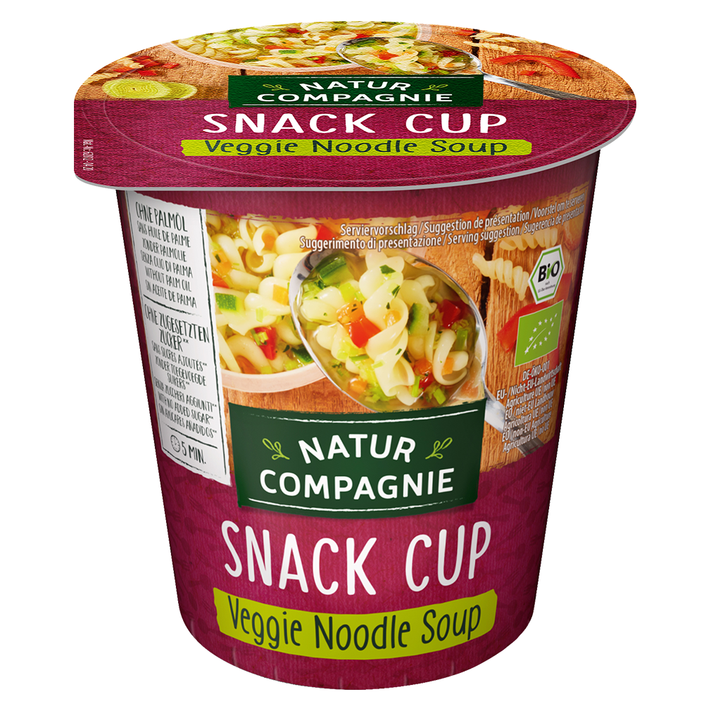 Natur Compagnie Bio Snack Cup Veggie Noodle