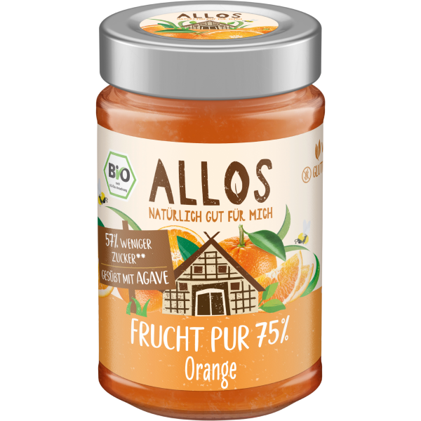 Allos Bio Frucht Pur 75% Orange