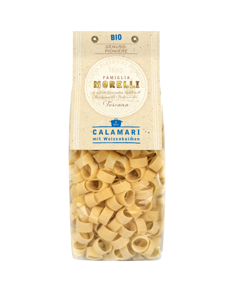 BioGourmet Bio MORELLI Calamari mit Weizenkeimen, 500g