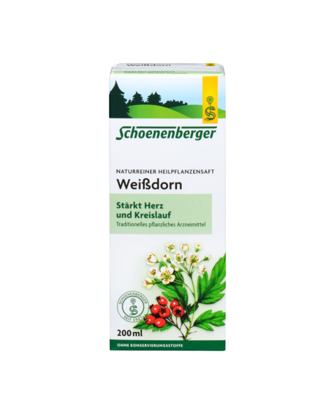 Schoenenberger Weißdorn-Heilpflanzensaft