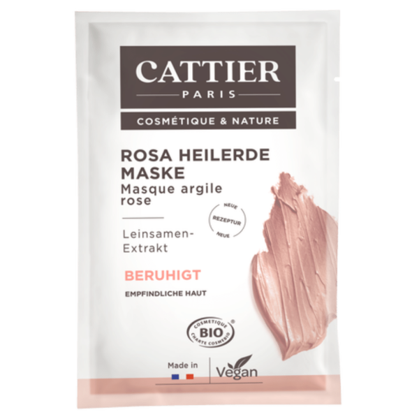 Cattier Rosa Heilerde Maske 125ml