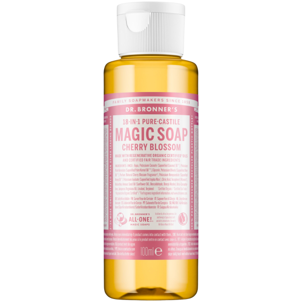 Dr. Bronners  Kirschblüte Magic Soap 18-in-1, 100 ml