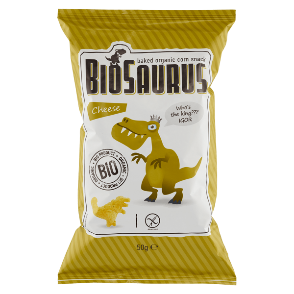 BioSaurus Bio Mais-Snack Cheese