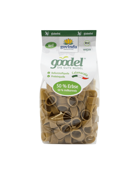 Govinda Bio Goodel Calamarata Erbse &amp; Vollkornreis, 250g