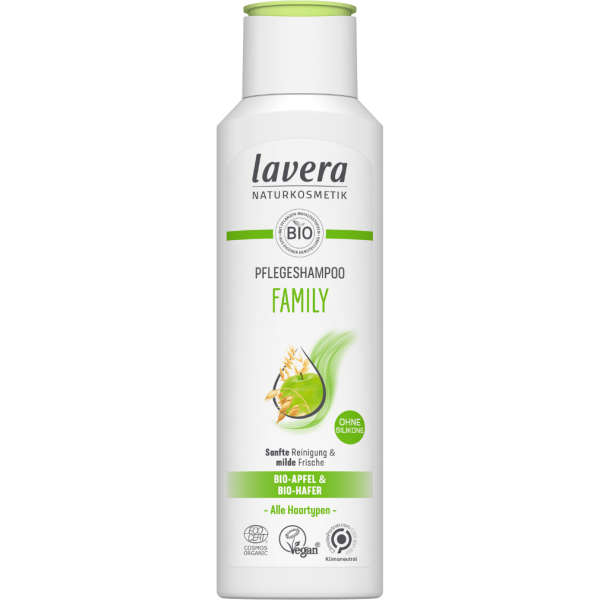 Lavera Pflegeshampoo Family