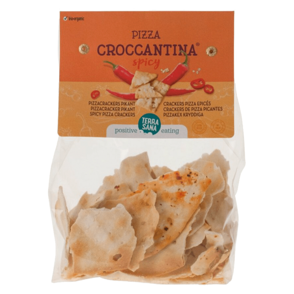 TerraSana Bio Pizza Croccantina Cracker pikant MHD 10.01.2024