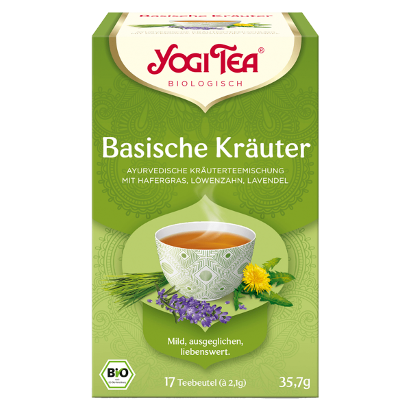 Yogi Tea Bio Kräutertee Basische Kräuter