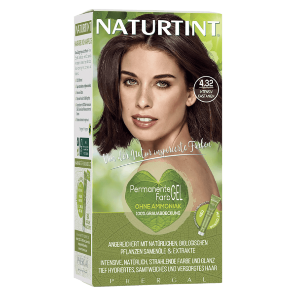 Naturtint Haarfarbe 4.32 Intensiv Kastanien