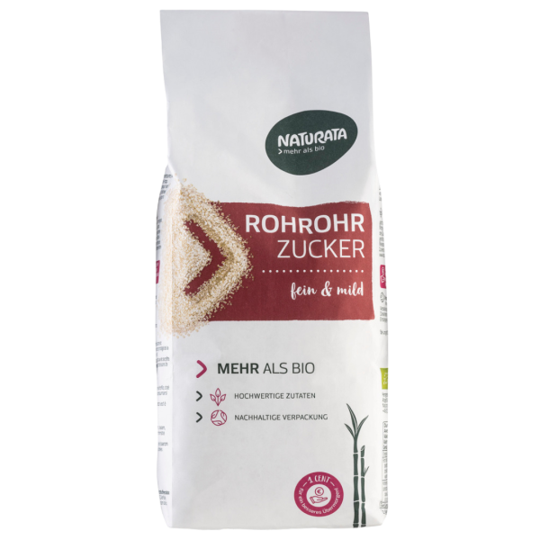 Naturata Bio Rohrohrzucker, Mosambik, 1kg
