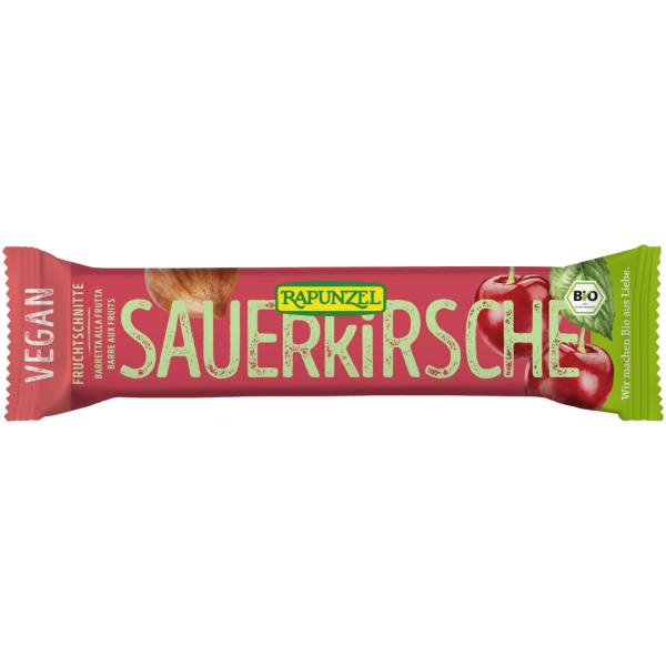 Rapunzel Bio Fruchtschnitte Sauerkirsche