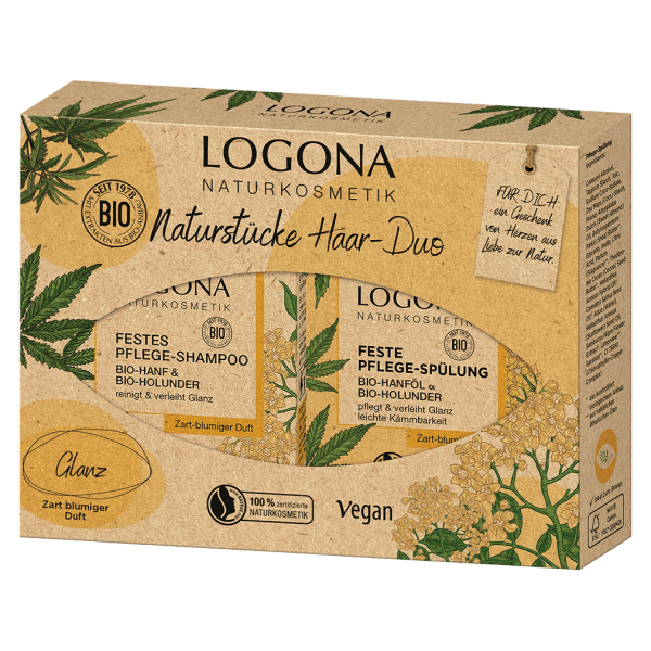 Logona Geschenkset Naturstücke Holunder