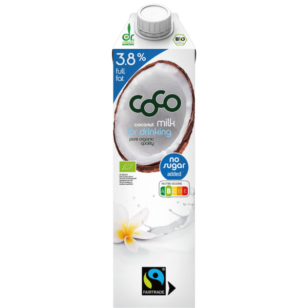 Dr. Antonio Martins Bio Coco Milk Pur 3,8%