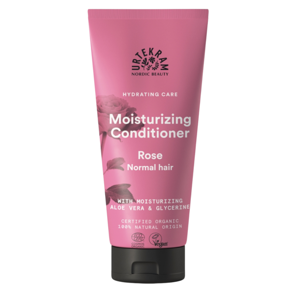 Urtekram Rose Moisturizing Conditioner Normal hair, 180 ml