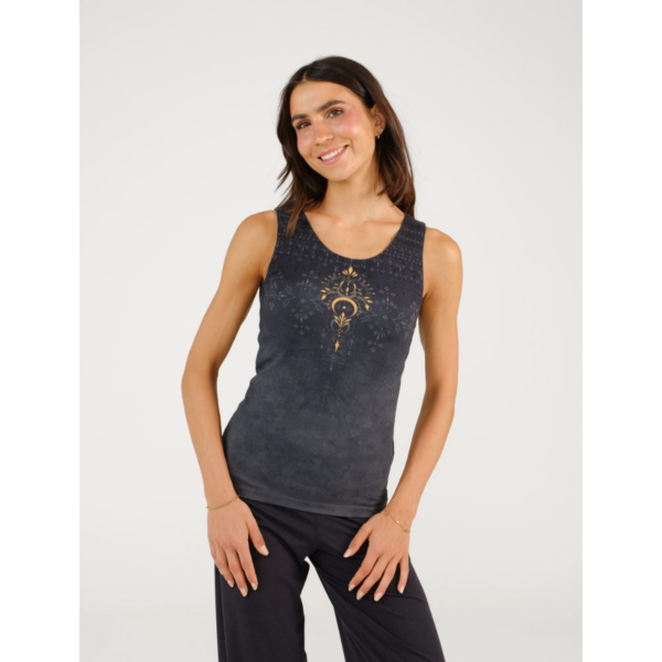 Spirit of Om Tanktop Tivra - antrazit