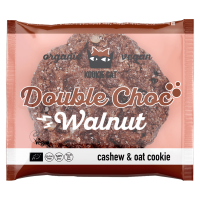 Kookie Cat Bio Doppel-Schoko Walnuss Cookie Kookie Cat Bio Doppel-Schoko Walnuss Cookie