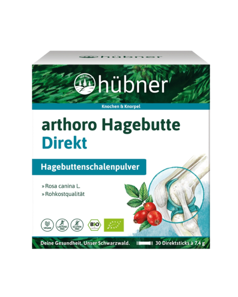 Hübner arthoro Hagebutte BIO Portionssticks