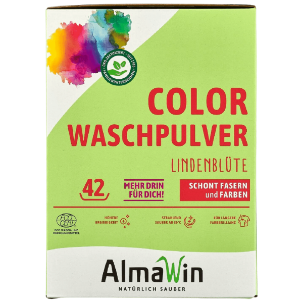 AlmaWin Color Waschpulver Lindenblüte