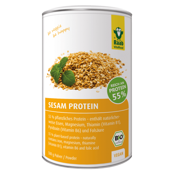 Bio Sesamproteinpulver, 500g