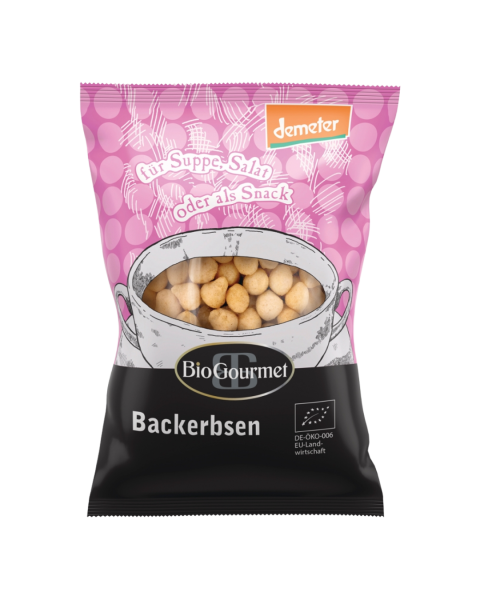 BioGourmet Bio Backerbsen demeter, 100g
