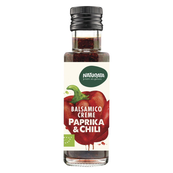 Naturata Balsamico Creme Paprika &amp; Chili, bio, 100 ml