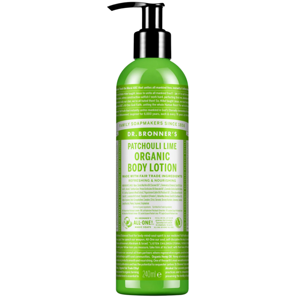 Dr. Bronners  Bio Body Lotion - Patchouli-Limette